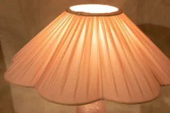 Lampada Coppia di lampade inerni luce murano rosa Artigianale in OFFERTA OUTLET