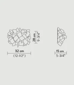 Lampada da parete Clizia mama non mama applique Slamp in Offerta Outlet