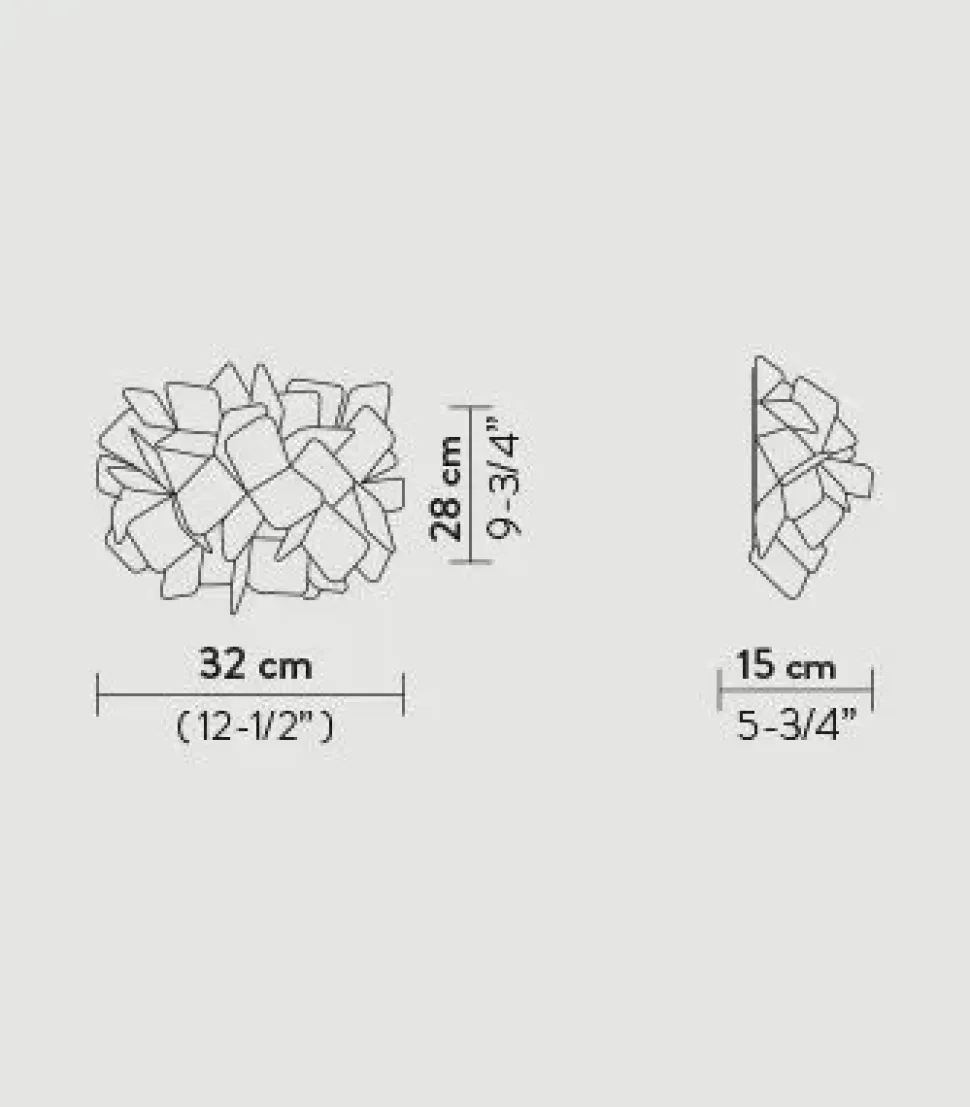 Lampada da parete Clizia mama non mama applique Slamp in Offerta Outlet