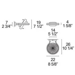 Lampada da parete I tre con SCONTO IMPERDIBILE