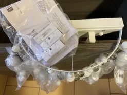 Lampada da parete Ideal lux Neve ap3 stile Moderno con forte sconto