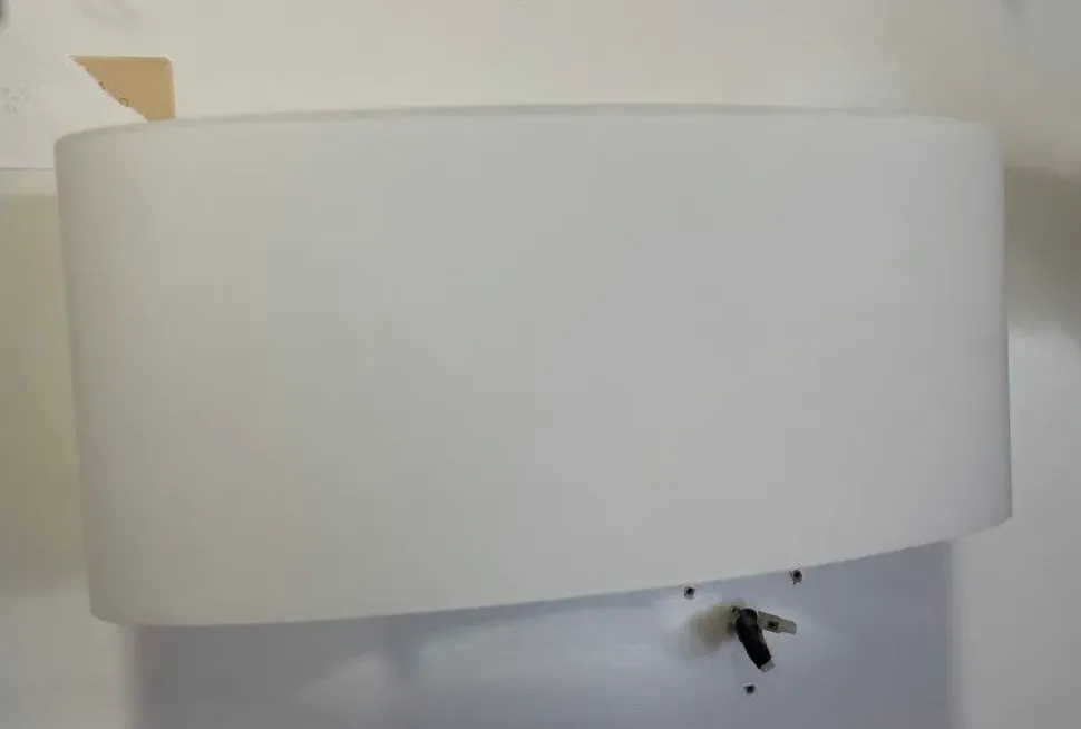 Lampada da parete Vetro bianco Valentini a prezzo scontato.