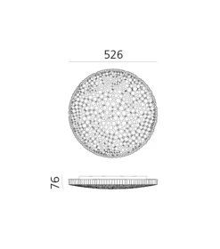 Lampada da soffitto Artemide Calipso in Offerta Outlet.