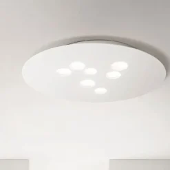 Lampada da soffitto Collezione esclusiva Luna p/g ditta gea luce stile Moderno con forte sconto