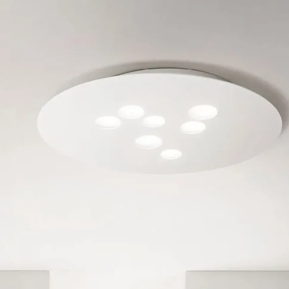 Lampada da soffitto Collezione esclusiva Luna p/g ditta gea luce stile Moderno con forte sconto
