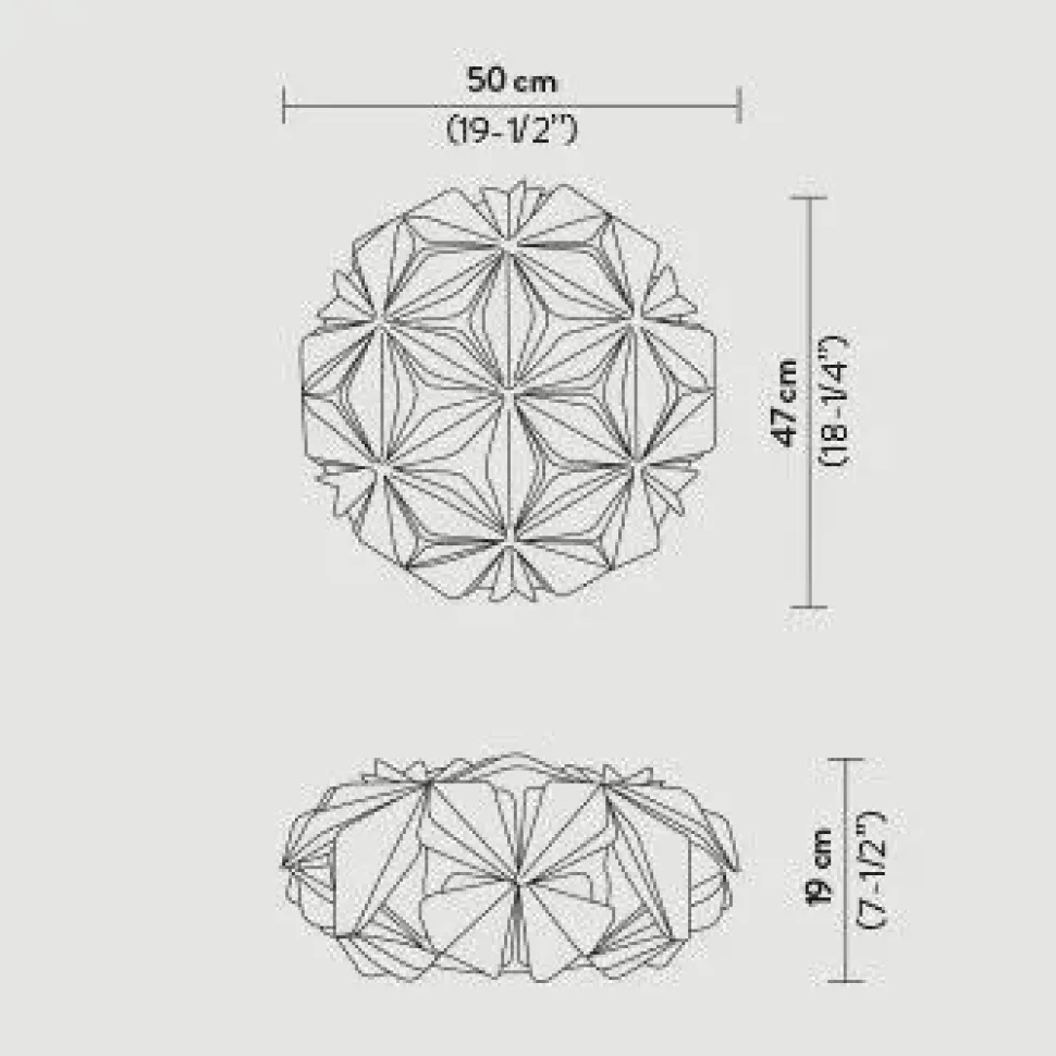 Lampada da soffitto La vie Slamp in Offerta Outlet