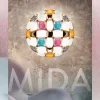 Lampada da soffitto Mida 50 cm multicolor Slamp in Offerta Outlet