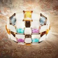 Lampada da soffitto Mida 50 cm multicolor Slamp in Offerta Outlet