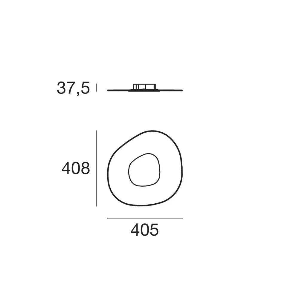 Lampada da soffitto stile Moderno Antigua 90345 Linea light a prezzi convenienti