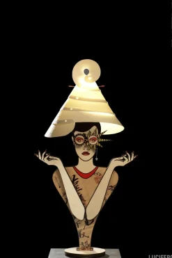 Lampada da tavolo Artigianale Gioia stile Design in offerta