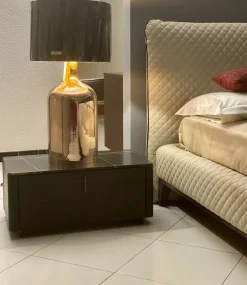 Lampada da tavolo Artigianale Alesia Ambra a prezzi outlet