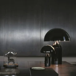 Lampada da tavolo Atollo 439 black  O-luce in Offerta Outlet