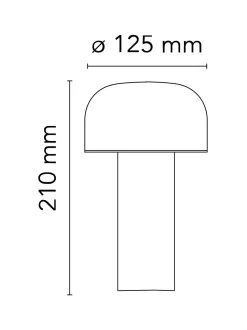 Lampada da tavolo Bellhop Flos in Offerta Outlet
