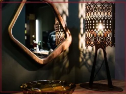 Lampada da tavolo Design Nonna Concettina, artigianale, outlet. Offerta imperdibile!