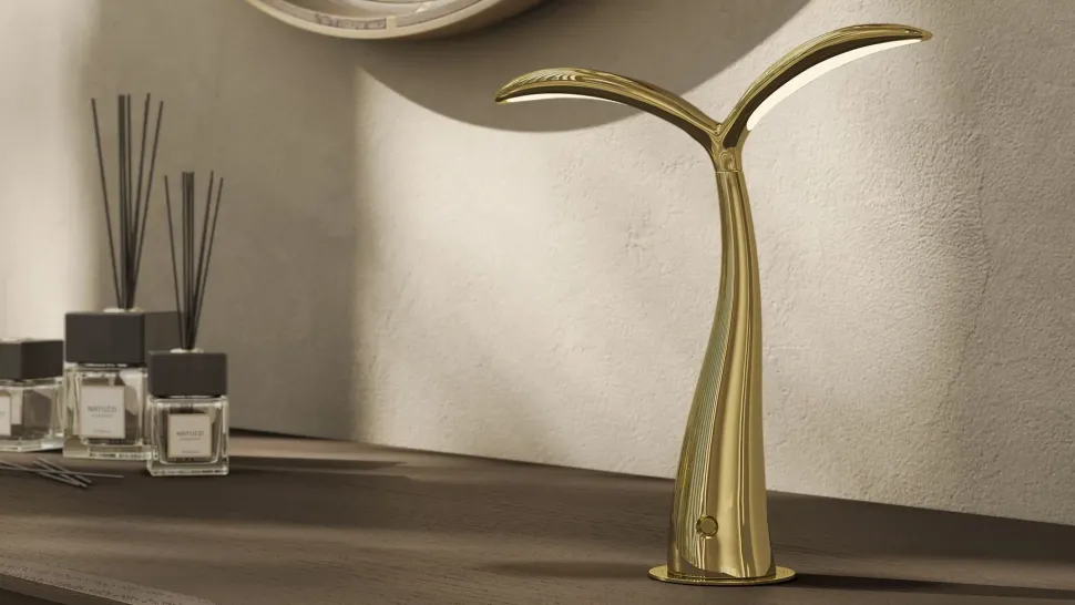 Lampada da tavolo Germoglio Natuzzi a prezzo scontato