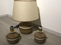 Lampada da tavolo I tre Greta Ambra a prezzi outlet