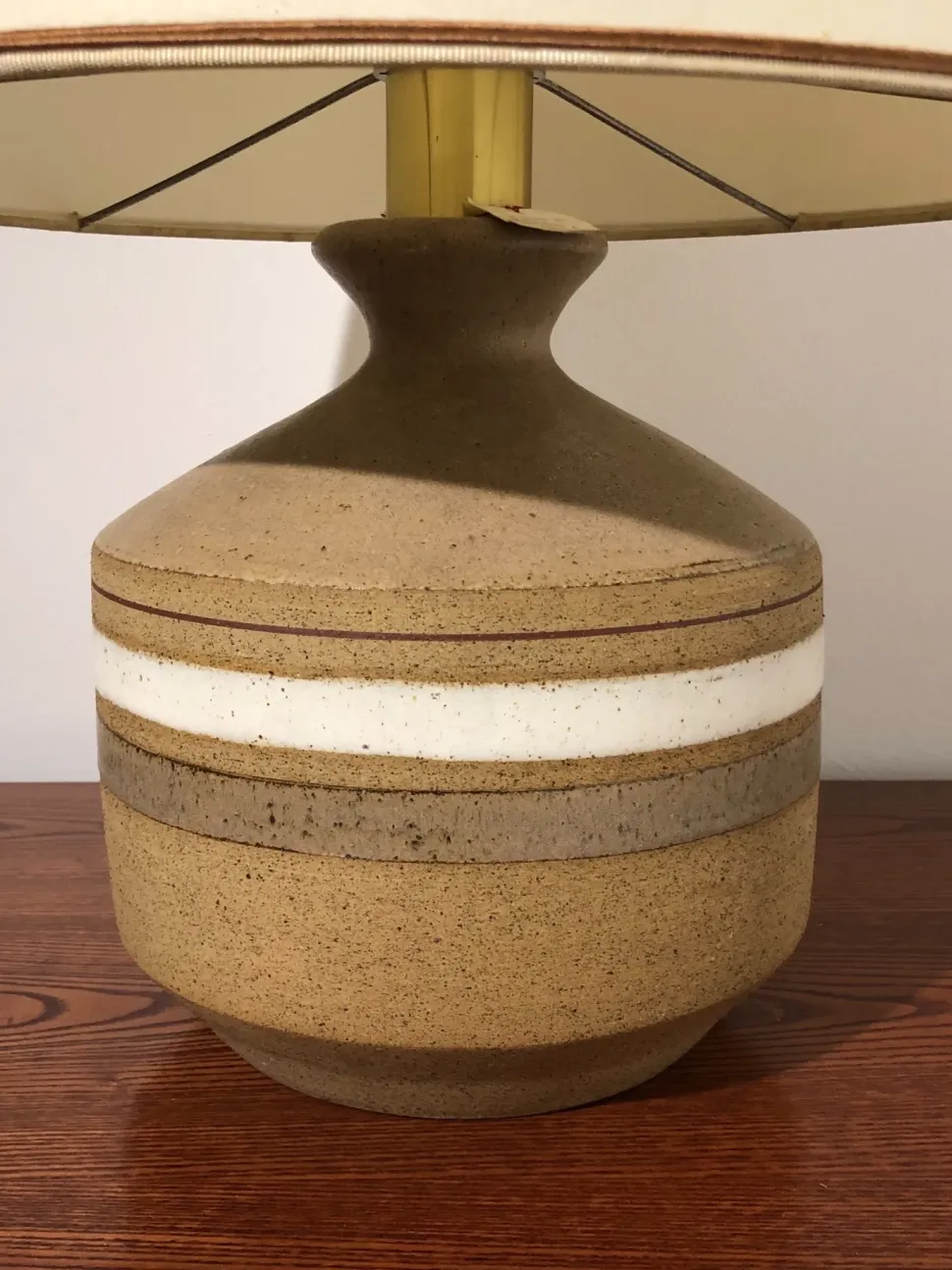 Lampada da tavolo I tre Greta Ambra a prezzi outlet