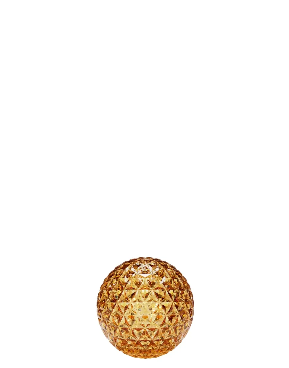 Lampada da tavolo Kartell Mini planet Ambra a prezzi outlet