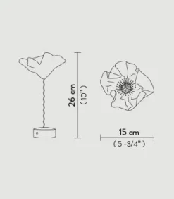 Lampada da tavolo Lafleur Slamp in Offerta Outlet. Un must per arredatori!