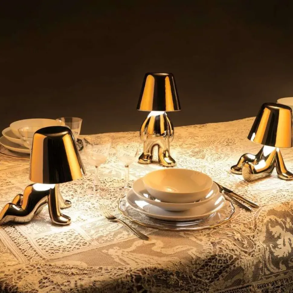 Lampada da tavolo lampada fratelli d’oro tom Qeeboo in Offerta Outlet