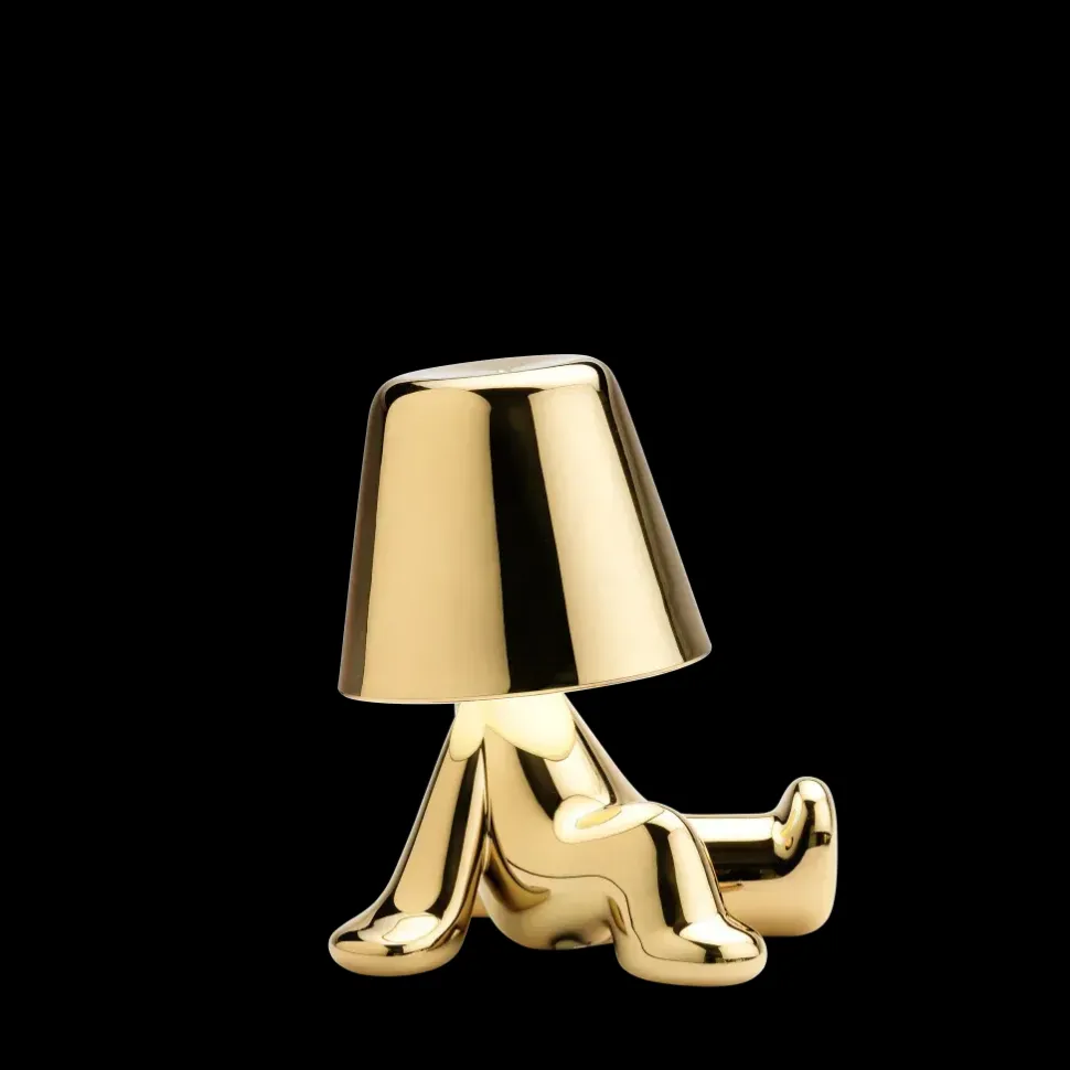 Lampada da tavolo Lampada fratelli d’oro bob Qeeboo a prezzo Outlet