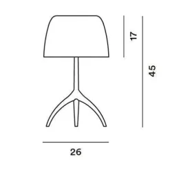 Lampada da tavolo Lumiere grande lampada Foscarini in Offerta Outlet