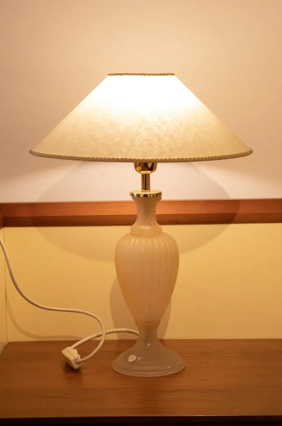 Lampada da tavolo N. 2 lampade di murano interno luce Artigianale con uno sconto esclusivo