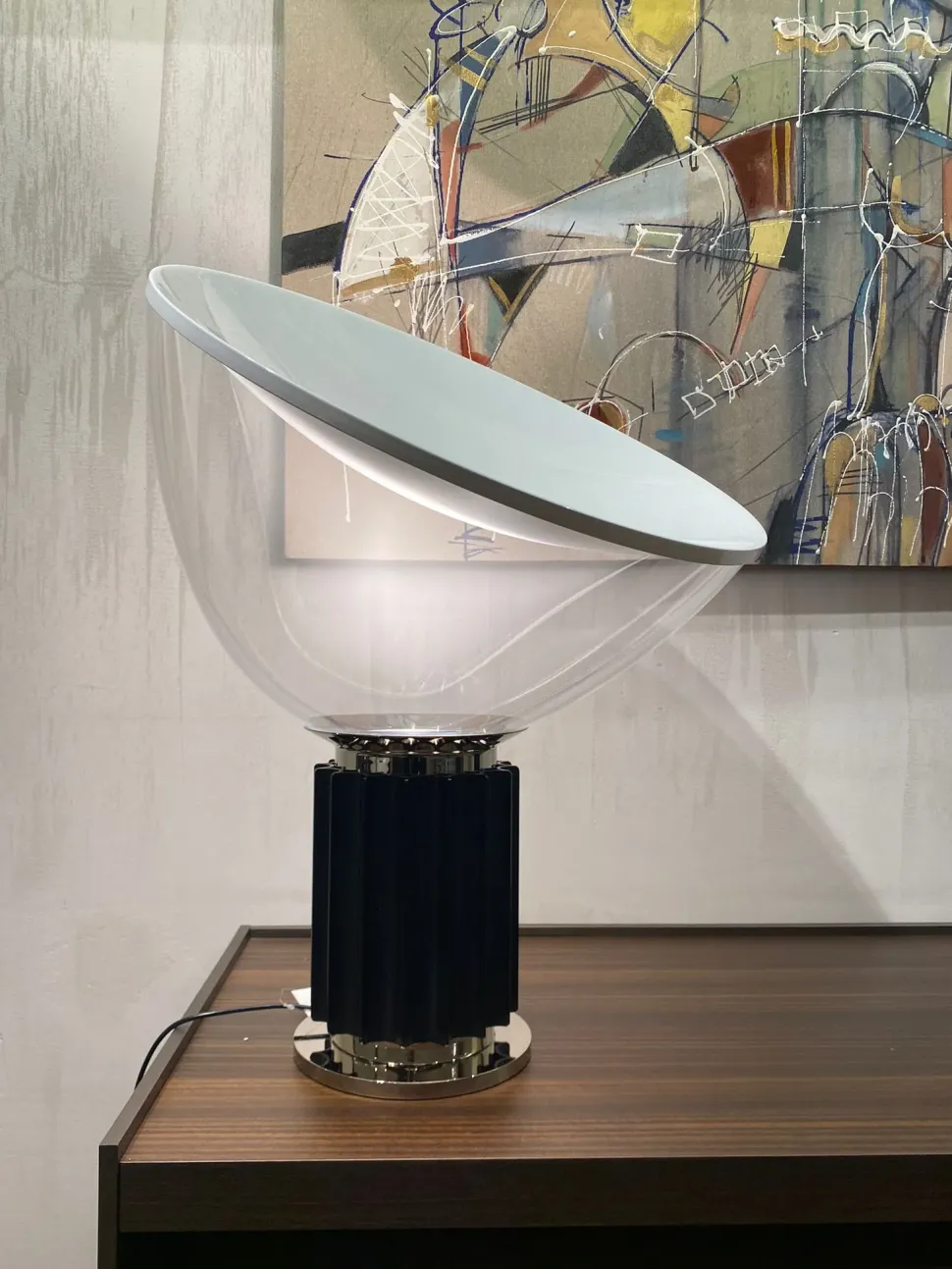 Lampada da tavolo stile Design Lampada taccia pmma flos Flos in saldo