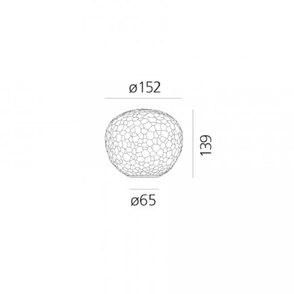 Lampada da tavolo stile Moderno Meteorite 15 artemide Collezione esclusiva in offerta outlet