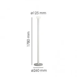 Lampada da terra Bellhop floor Flos a prezzo Outlet