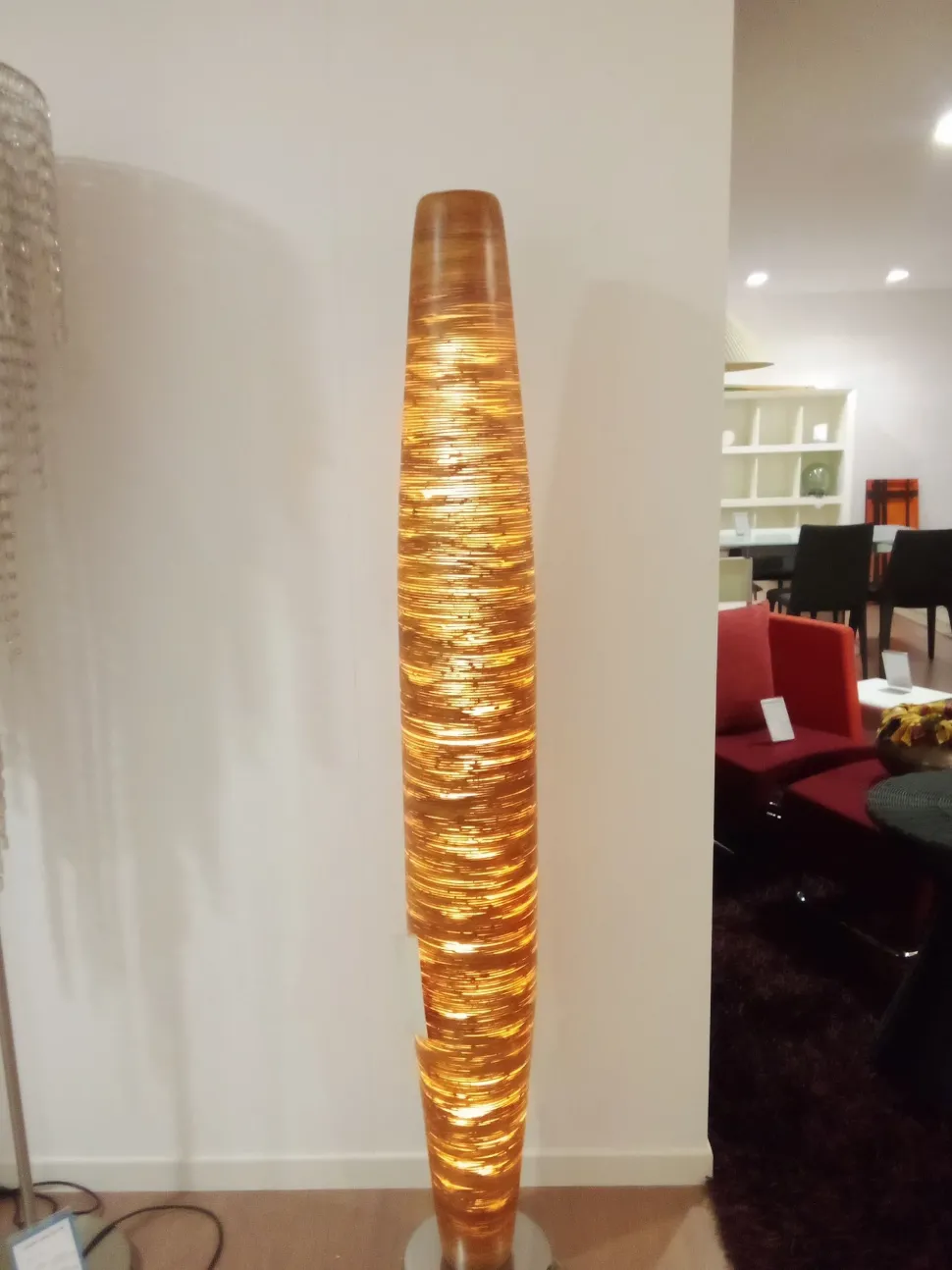 Lampada da terra Havana Nature design in Offerta Outlet