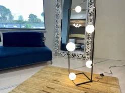 Lampada da terra Ideal lux Angolo Nero con forte sconto