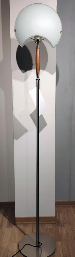 Lampada da terra in metallo Vetro-ciliegio Lamp2 a prezzo Outlet