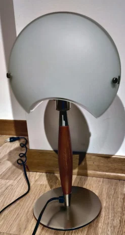 Lampada da terra in metallo Vetro-ciliegio Lamp2 a prezzo Outlet