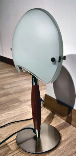 Lampada da terra in metallo Vetro-ciliegio Lamp2 a prezzo Outlet