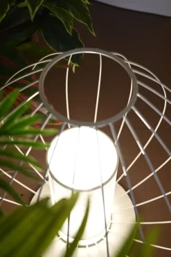 Lampada da terra Karman Cell Bianco con forte sconto