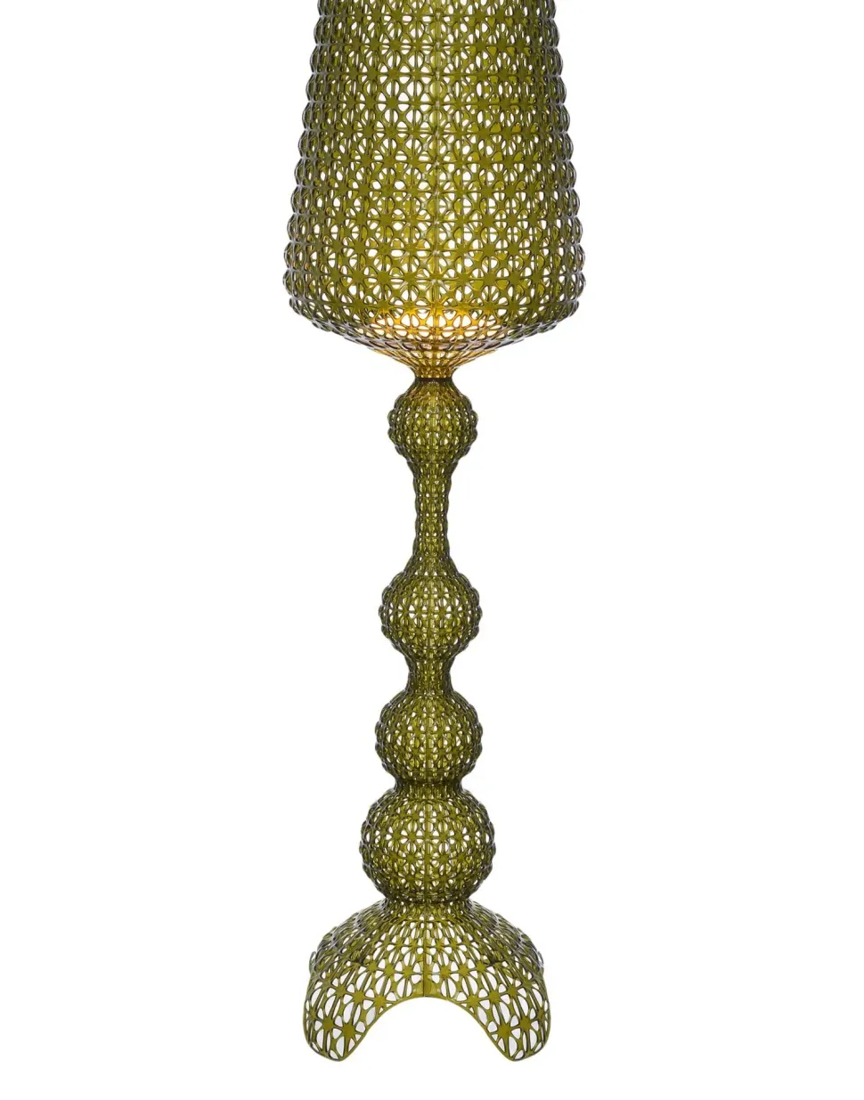 Lampada da terra Kartell Kabuki Trasparente a prezzi outlet