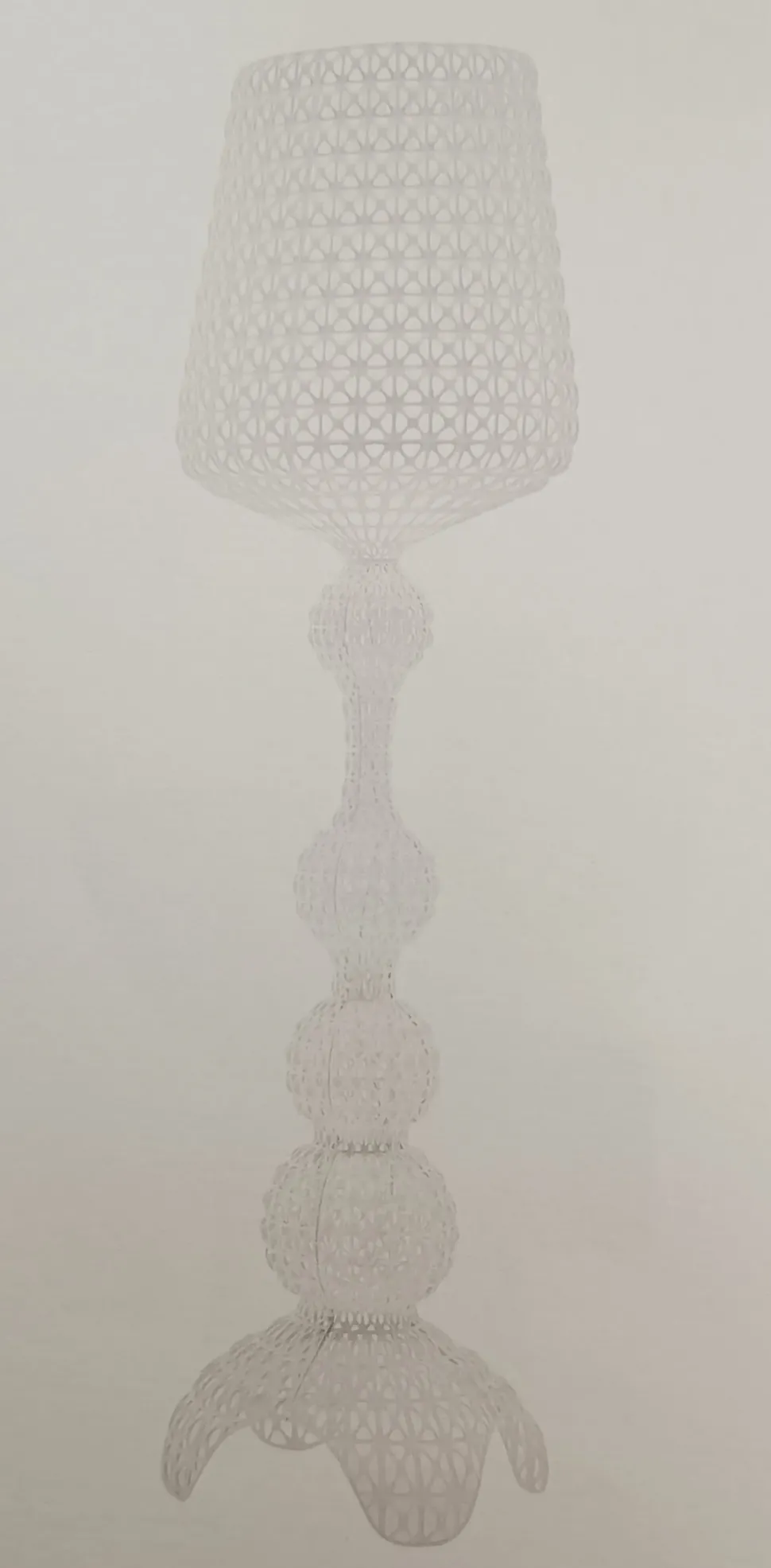 Lampada da terra Kartell Kabuki Bianco in offerta