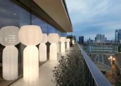 Lampada da terra Md work Cristal sl Bianco con forte sconto