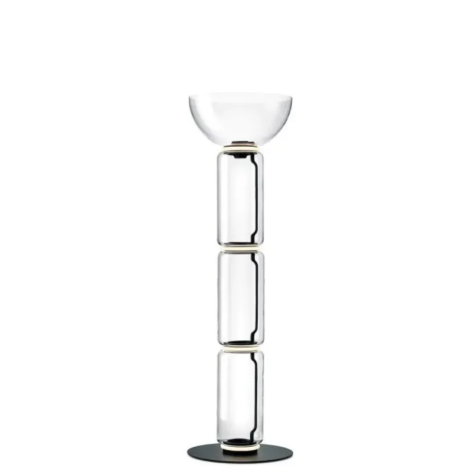 Lampada da terra Noctambule floor 3 high cylinders & bowl Flos a prezzo Outlet