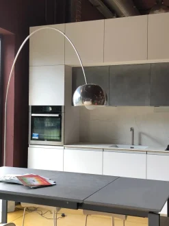 Lampada da terra stile Design Arco castiglioni (replica) Sigerico a prezzi outlet