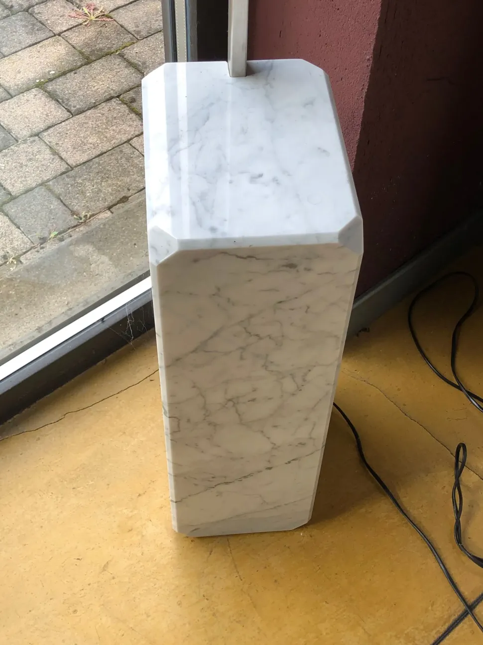 Lampada da terra stile Design Arco castiglioni (replica) Sigerico a prezzi outlet