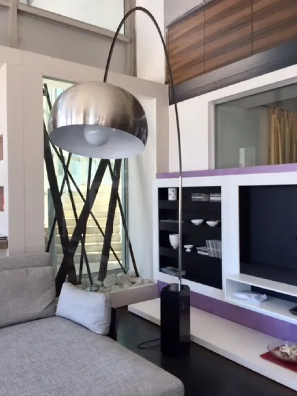 Lampada da terra stile Design Arco - 375a Esprit nouveau con forte sconto