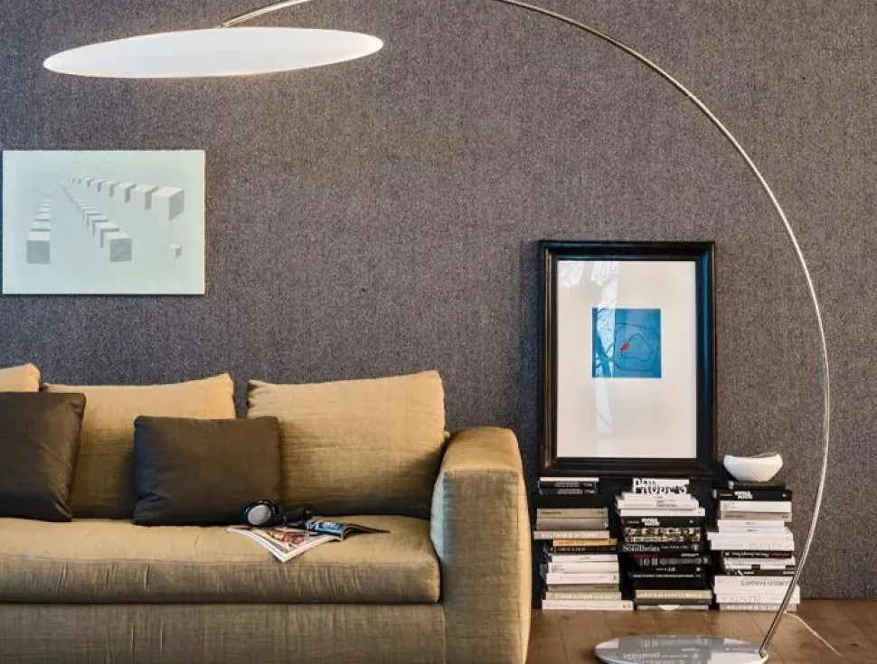 Lampada da terra stile Design Astra arc Cattelan italia a prezzi outlet