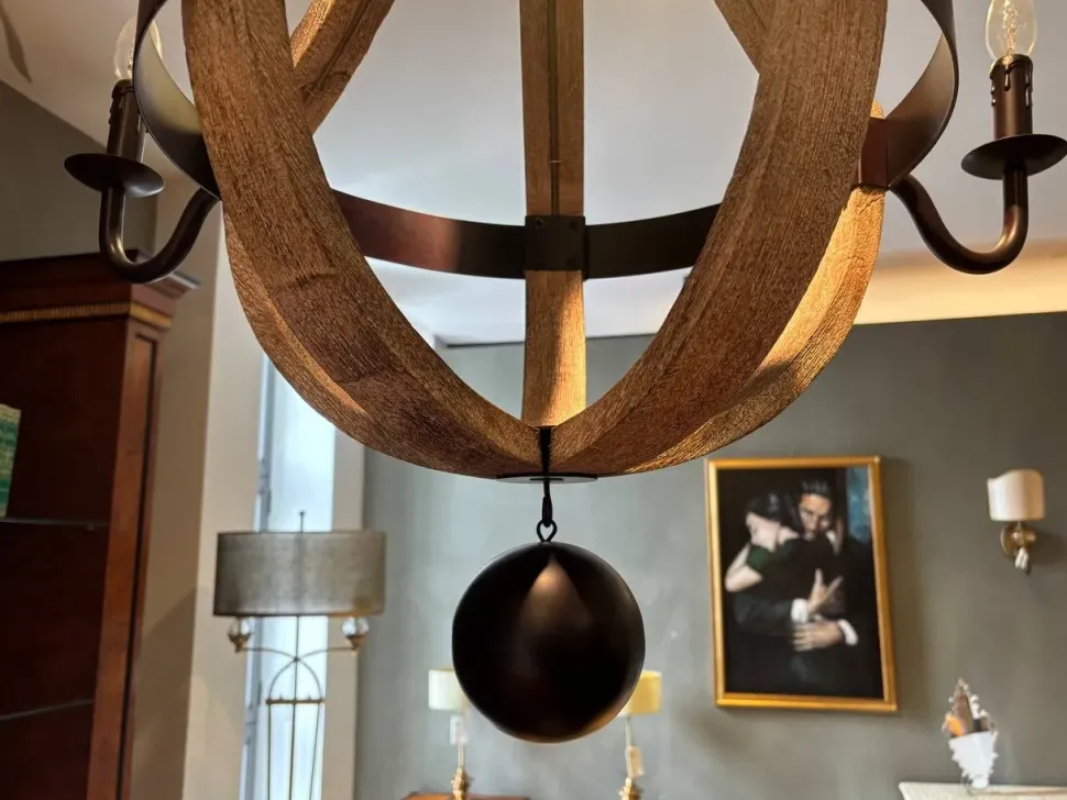 Lampada Dialma brown Lampadario a PREZZI OUTLET