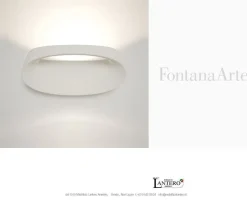 Lampada Fontana Arte LED Bonnet, Bianco, prezzi outlet online.