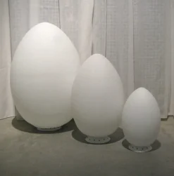 Lampada Lampada da tavolo uovo grande Fontana arte in OFFERTA OUTLET
