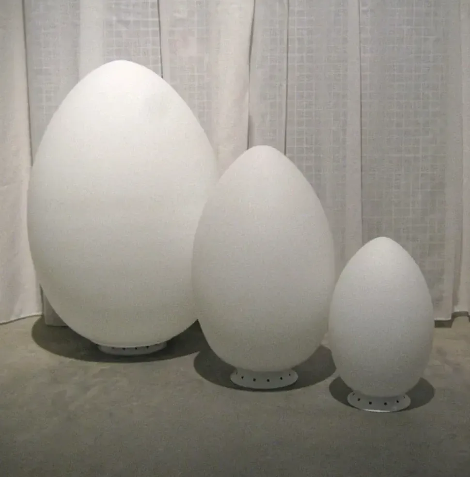 Lampada Lampada da tavolo uovo grande Fontana arte in OFFERTA OUTLET