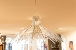 Lampada Lampadario trasparente Artigianale in OFFERTA OUTLET
