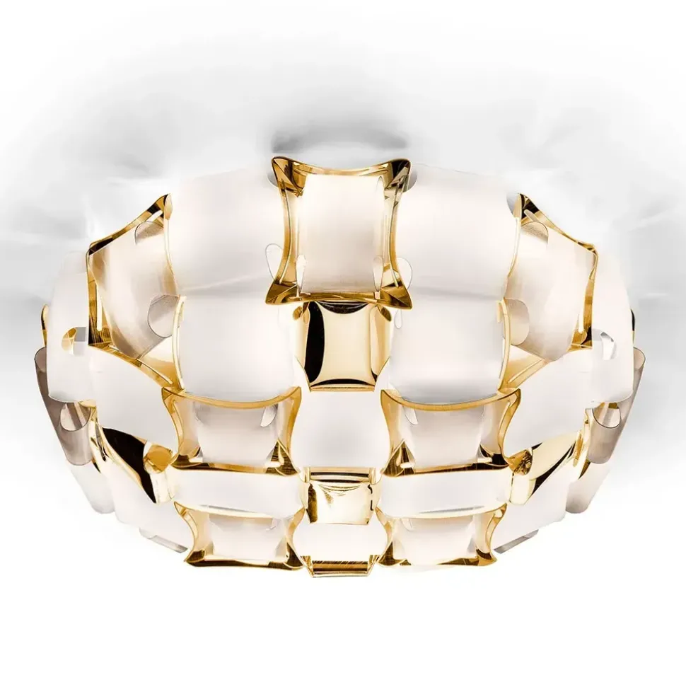 Lampada Mida medium gold plafoniera Slamp in OFFERTA OUTLET